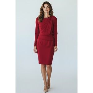 Kobi Halperin Sheath‎ Dress Career Women's Size 4 Classic Elegant Career